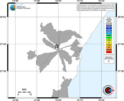 Mappa EMS - territori comuni