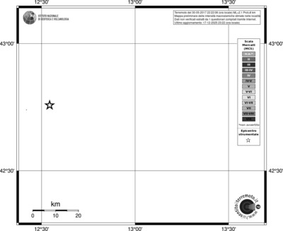 Mappa MCS - territori località