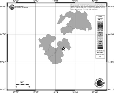 Mappa MCS - territori comuni
