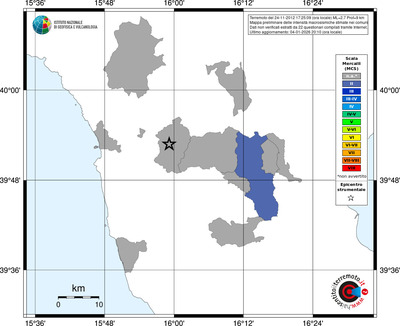 Mappa MCS - territori comuni