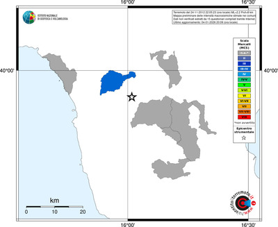 Mappa MCS - territori comuni