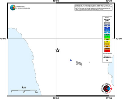 Mappa EMS - territori località