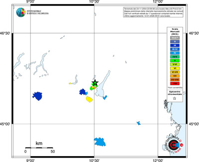 Mappa MCS - territori comuni