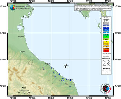 Mappa MCS - comuni