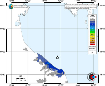 Mappa MCS - territori comuni
