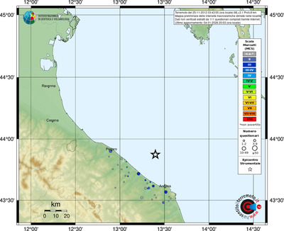 Mappa MCS - località