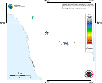 Mappa MCS - territori località