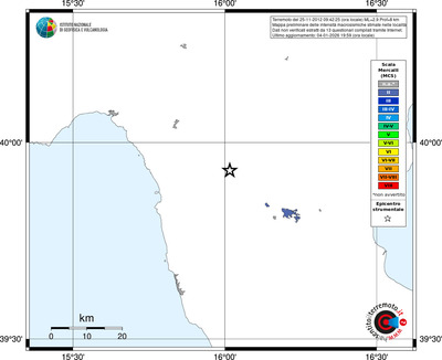 Mappa MCS - territori località