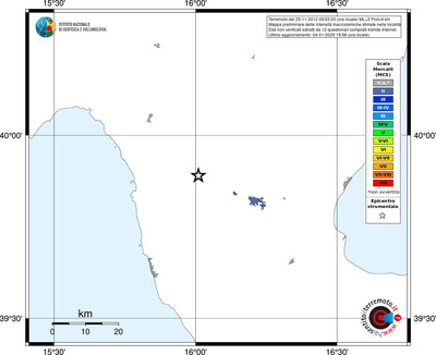Mappa MCS - territori località
