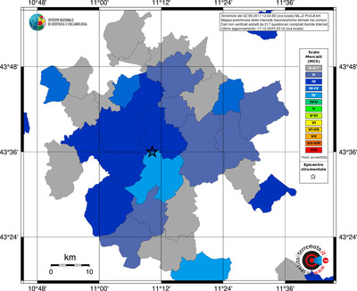 Mappa MCS - territori comuni
