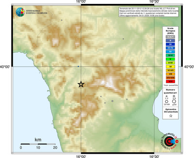 Mappa EMS - località