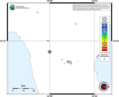 Mappa MCS - territori località