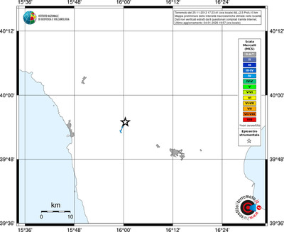 Mappa MCS - territori località