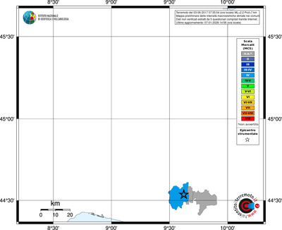 Mappa MCS - territori comuni