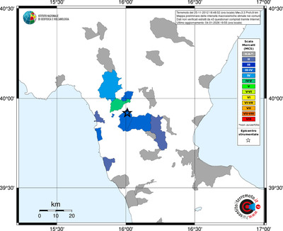 Mappa MCS - territori comuni