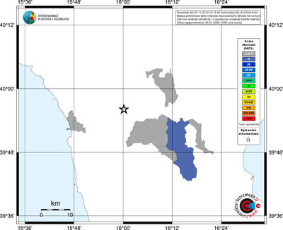 Mappa MCS - territori comuni
