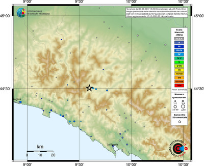 Mappa MCS - comuni
