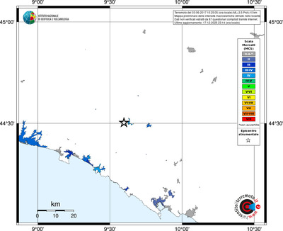 Mappa MCS - territori località
