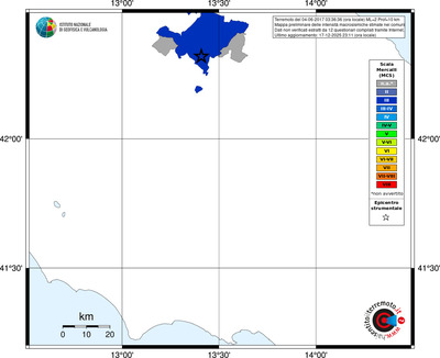 Mappa MCS - territori comuni