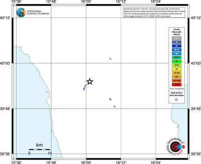 Mappa MCS - territori località