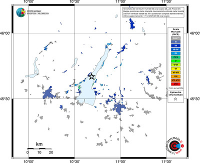 Mappa MCS - territori località