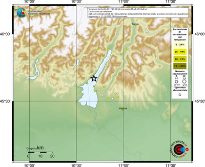 Mappa comuni con almeno 3 questionari