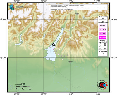 Mappa comuni con almeno 3 questionari