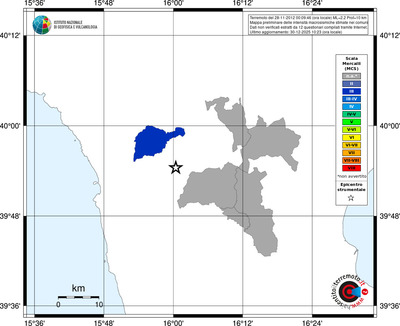 Mappa MCS - territori comuni