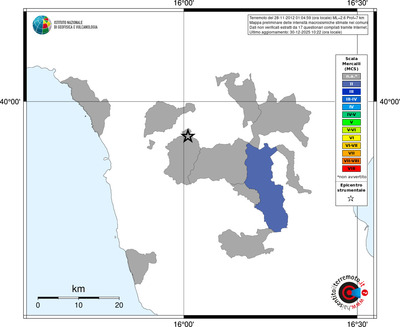 Mappa MCS - territori comuni
