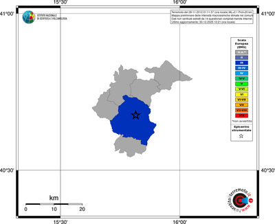 Mappa EMS - territori comuni