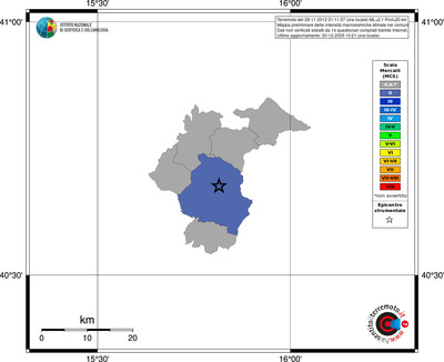 Mappa MCS - territori comuni