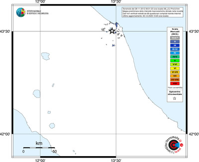 Mappa MCS - territori località
