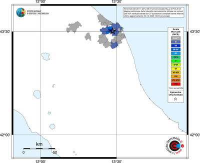 Mappa MCS - territori comuni