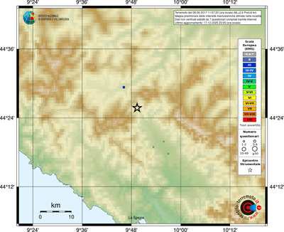 Mappa EMS - località