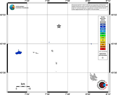 Mappa MCS - territori località