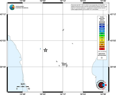 Mappa MCS - territori località