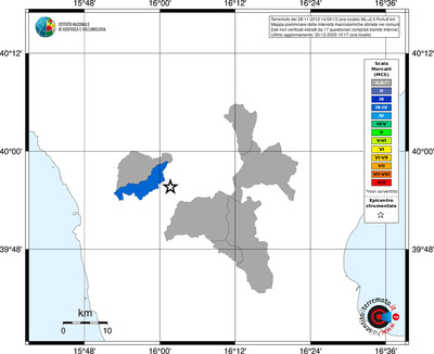 Mappa MCS - territori comuni