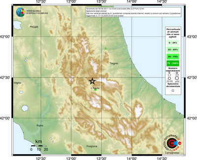 Mappa comuni con almeno 3 questionari