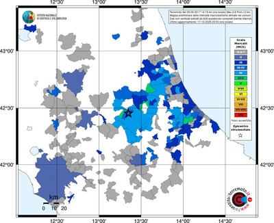 Mappa MCS - territori comuni