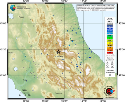 Mappa MCS - località