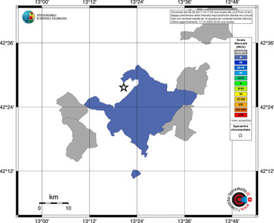 Mappa MCS - territori comuni