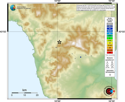 Mappa EMS - località