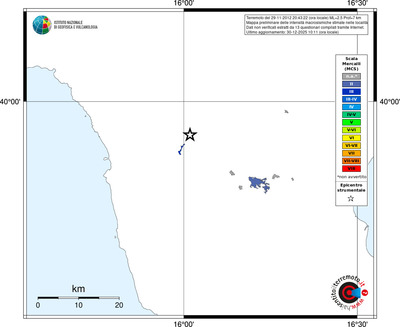 Mappa MCS - territori località