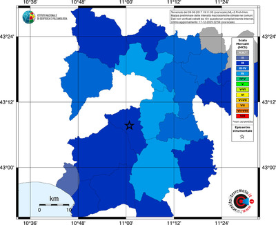 Mappa MCS - territori comuni