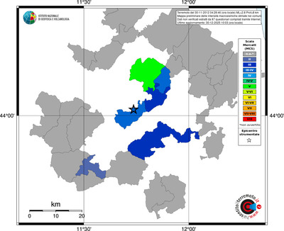 Mappa MCS - territori comuni