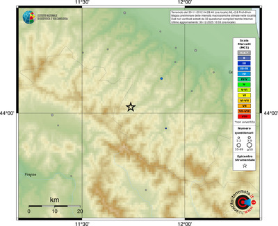 Mappa MCS - località