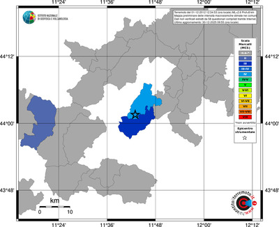 Mappa MCS - territori comuni