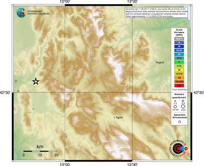 Mappa EMS - località