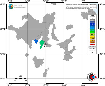 Mappa MCS - territori comuni
