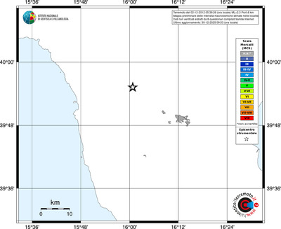 Mappa MCS - territori località